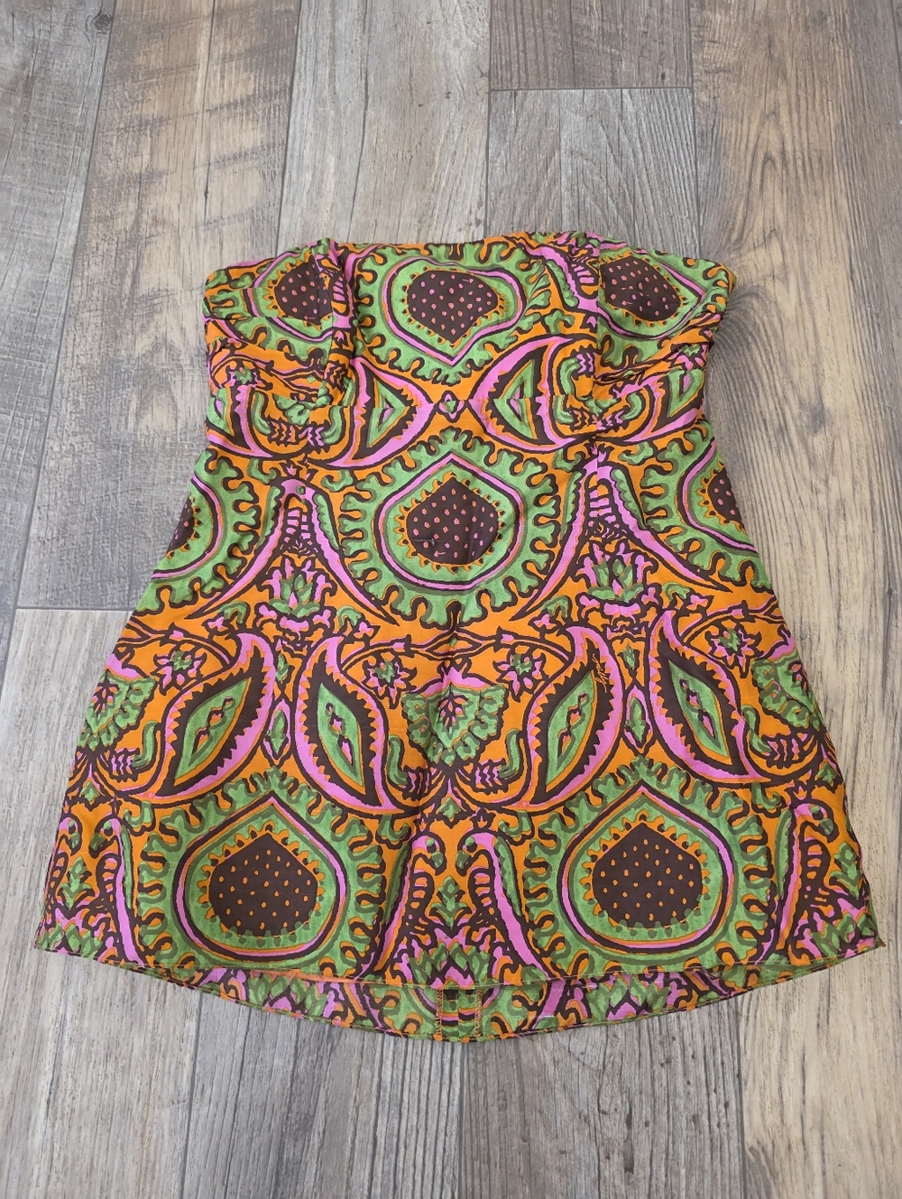 Milly Of Ny Sz 4 Tube Top Vintage Y2k